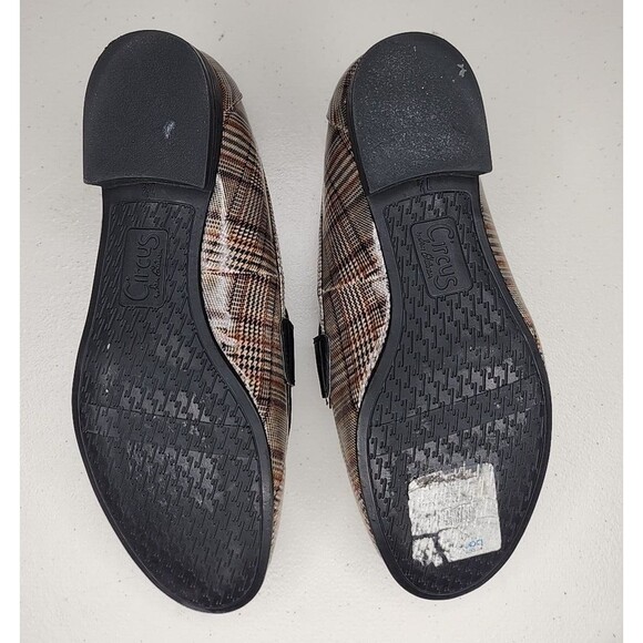 Circus Sam Edelman Hannon Plaid Slip On Penny Loafers Womens Size 7.5 EUC - Picture 10 of 10